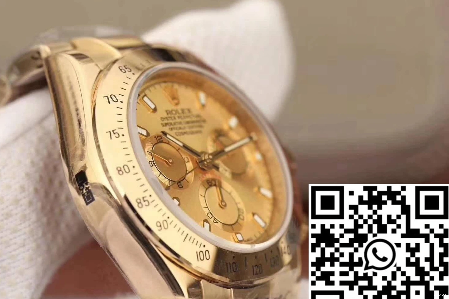 Daytona Factory Dial JH 116503 Gold Rolex Cosmograph 0403